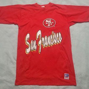 Vintage San Francisco 49ers Sleep T-shirt